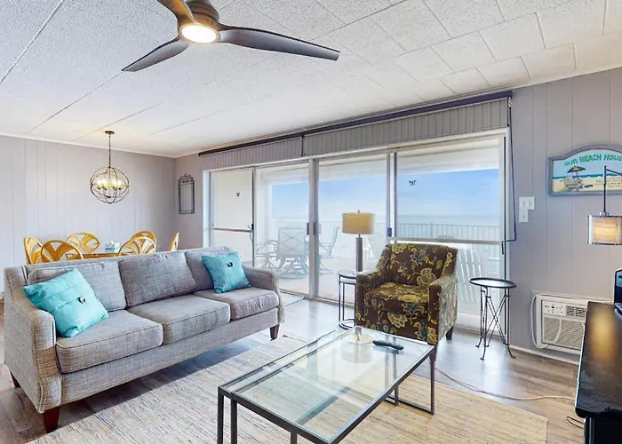Oceanfront Calypso With Wifi Ocean View Balcony Washer & Dryer & Shared Pool * Ocean City